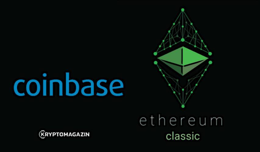Coinbase zítra oznámí datum zalistování Ethereum Classic