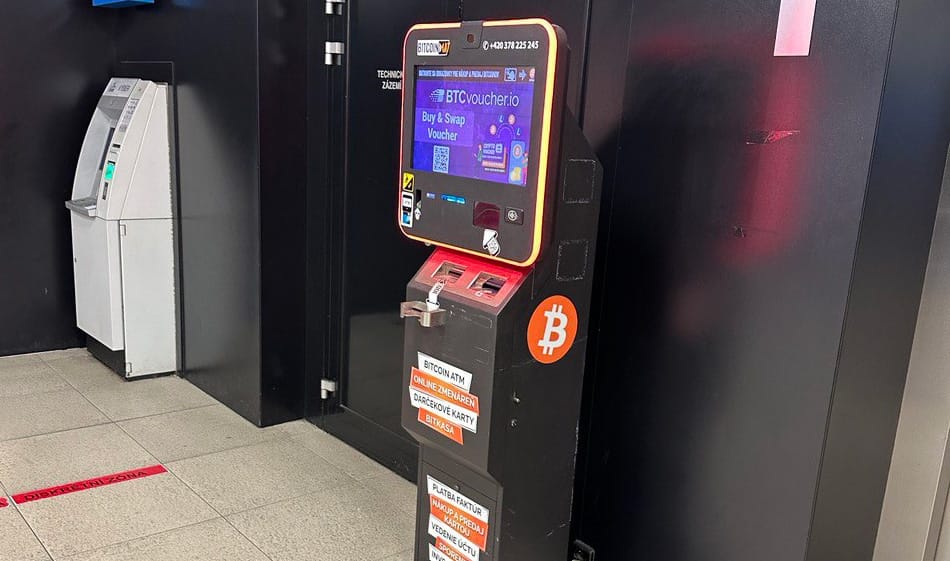 bitcoinmat kryptoměnový automat