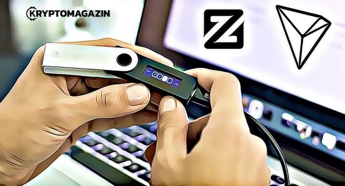 Hodleři pozor – Tron a ZCoin můžete držet už i v Ledger Nano S