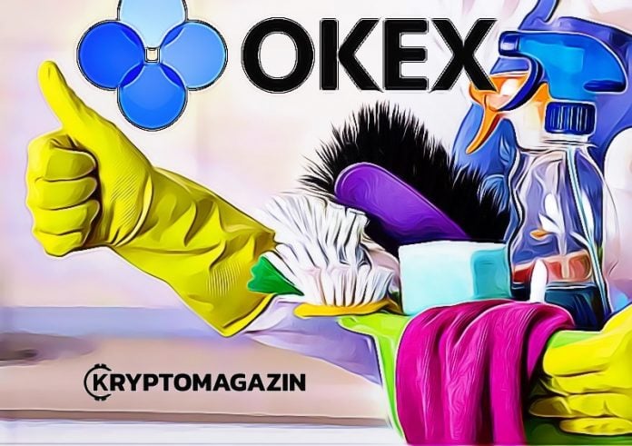 Burza Okex se chystá uklízet: Delistuje až 42 kryptoměnových párů