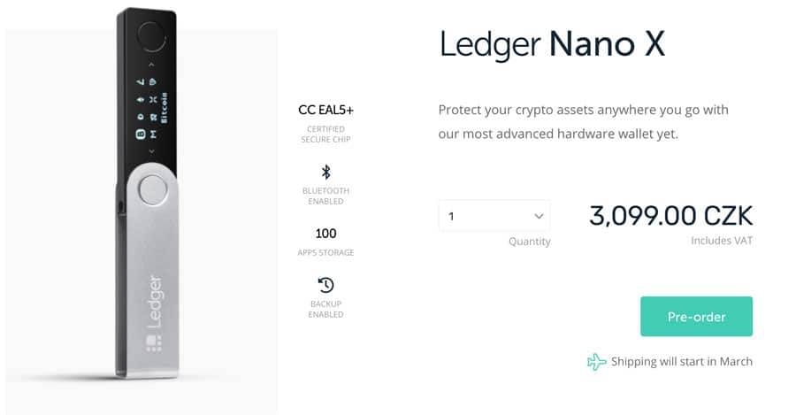 ledger-nano-x-predprodej-presale