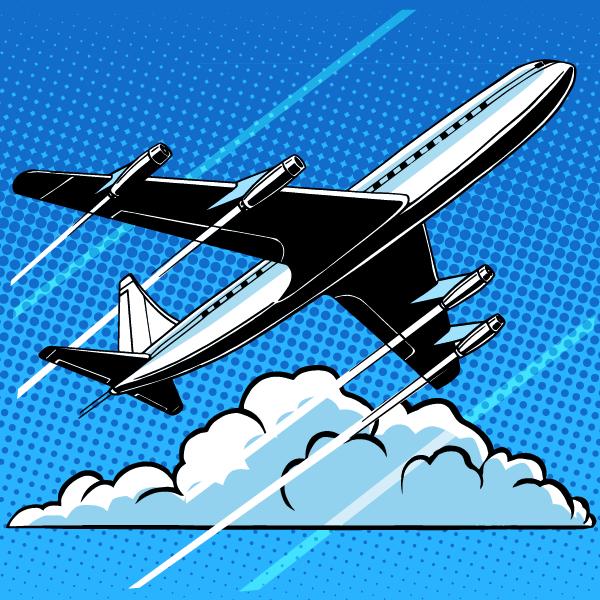 letecká, letadlo, let, cestovní, cestovat, blockchain