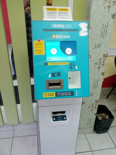 Instacoin, ATM