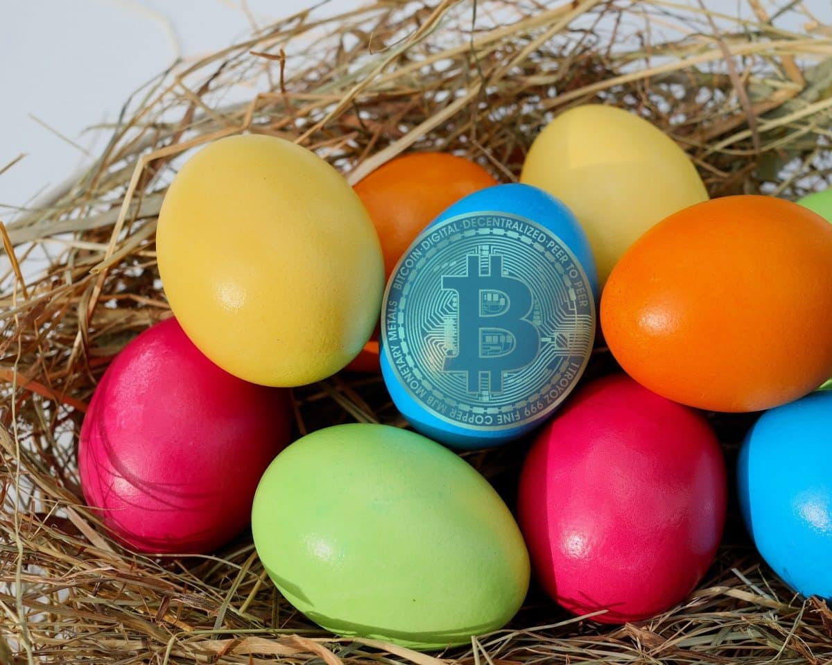 bitcoin velikonoce