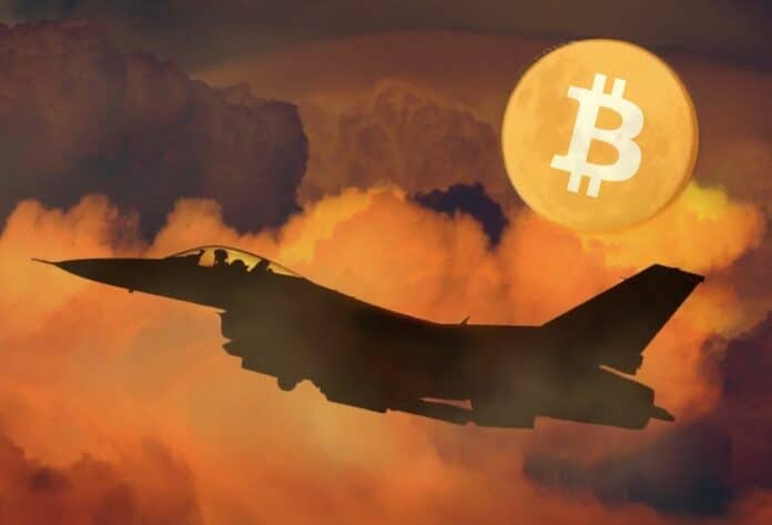 BTC Bitcoin letadlo moon volatilita PlanB