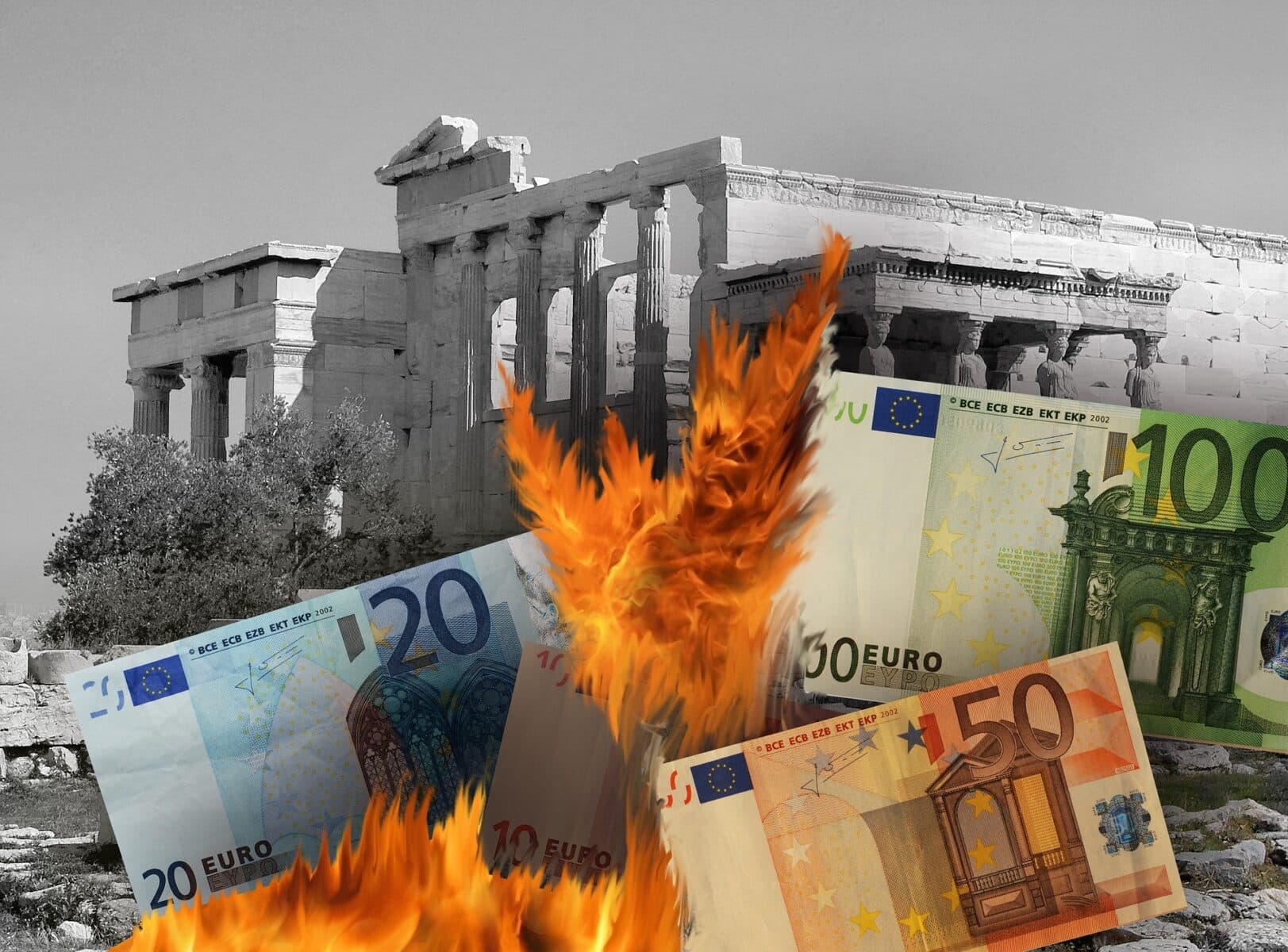 historie inflace eurozóna