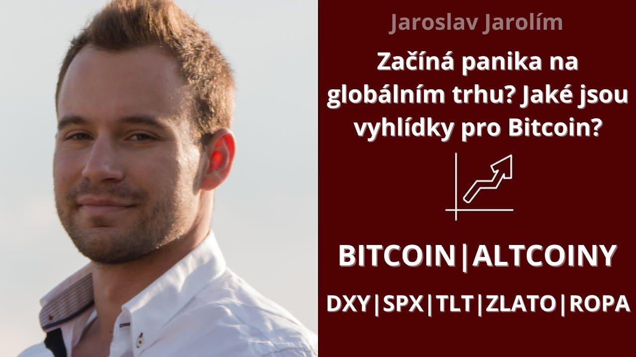 Bitcoin live stream – začíná panika na globálním trhu? Jaké jsou vyhlídky pro Bitcoin?