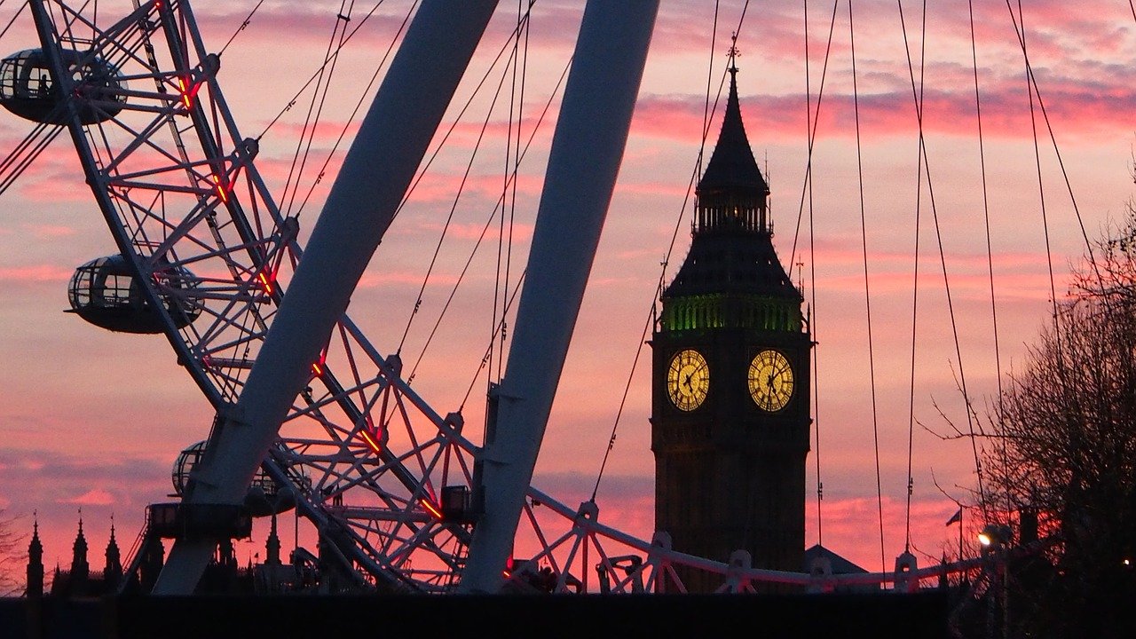 london eye big ben tower