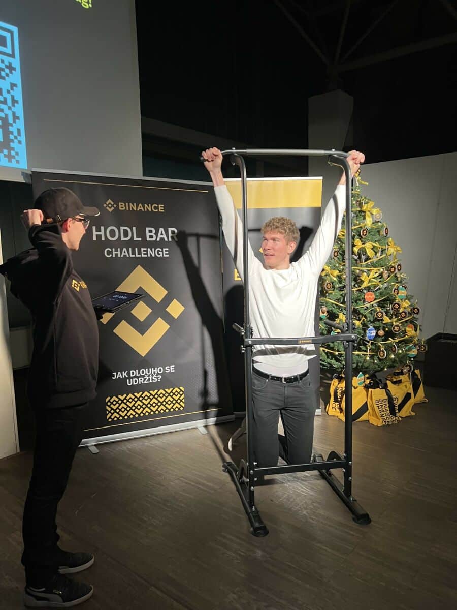 binance akce