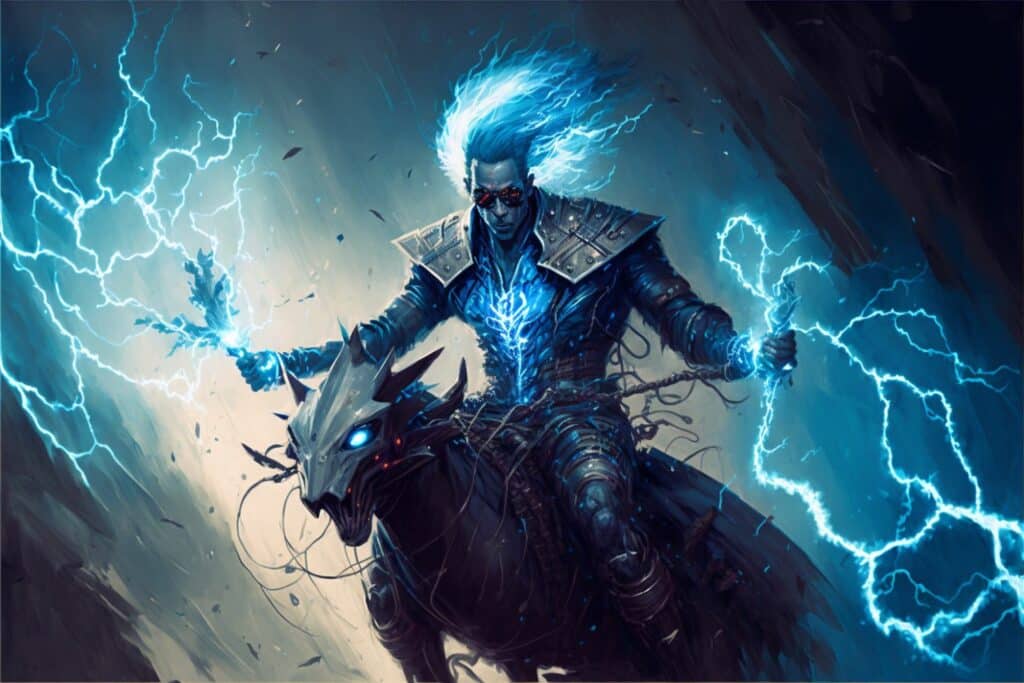 Ai Lightning hero by Daro