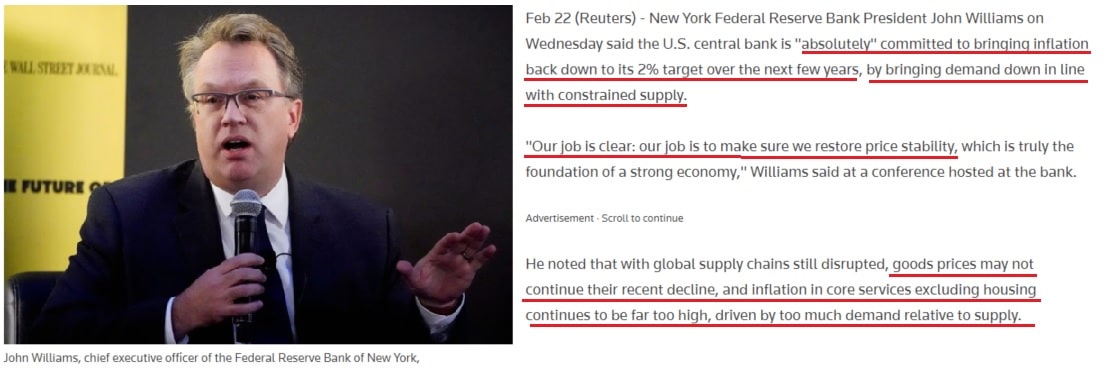 John Williams z Fed New York.