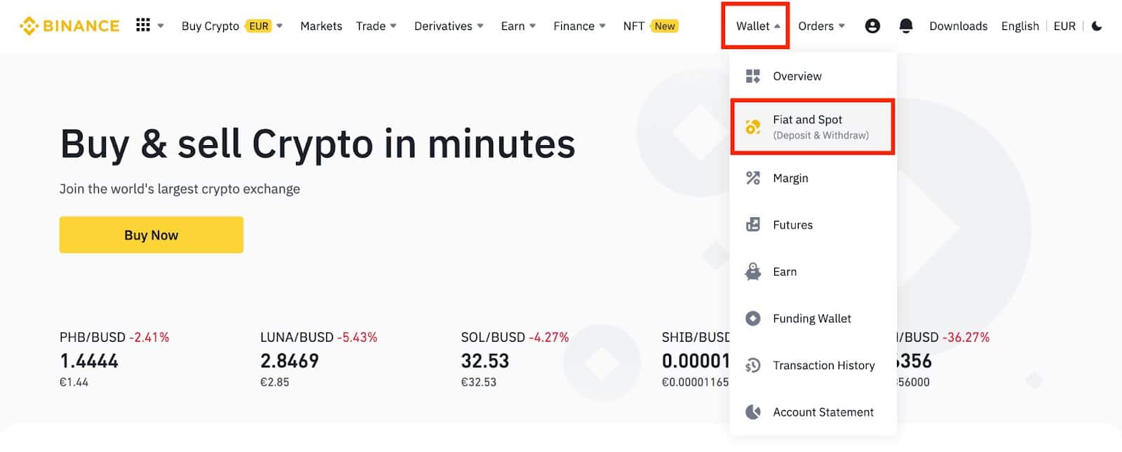 Jak koupit binance coin na binance