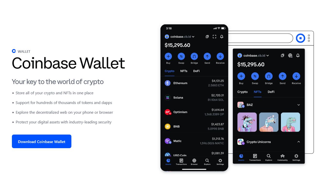 Coinbase peněženka