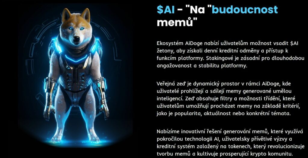 Nejlepší kryptoměy Ai Doge