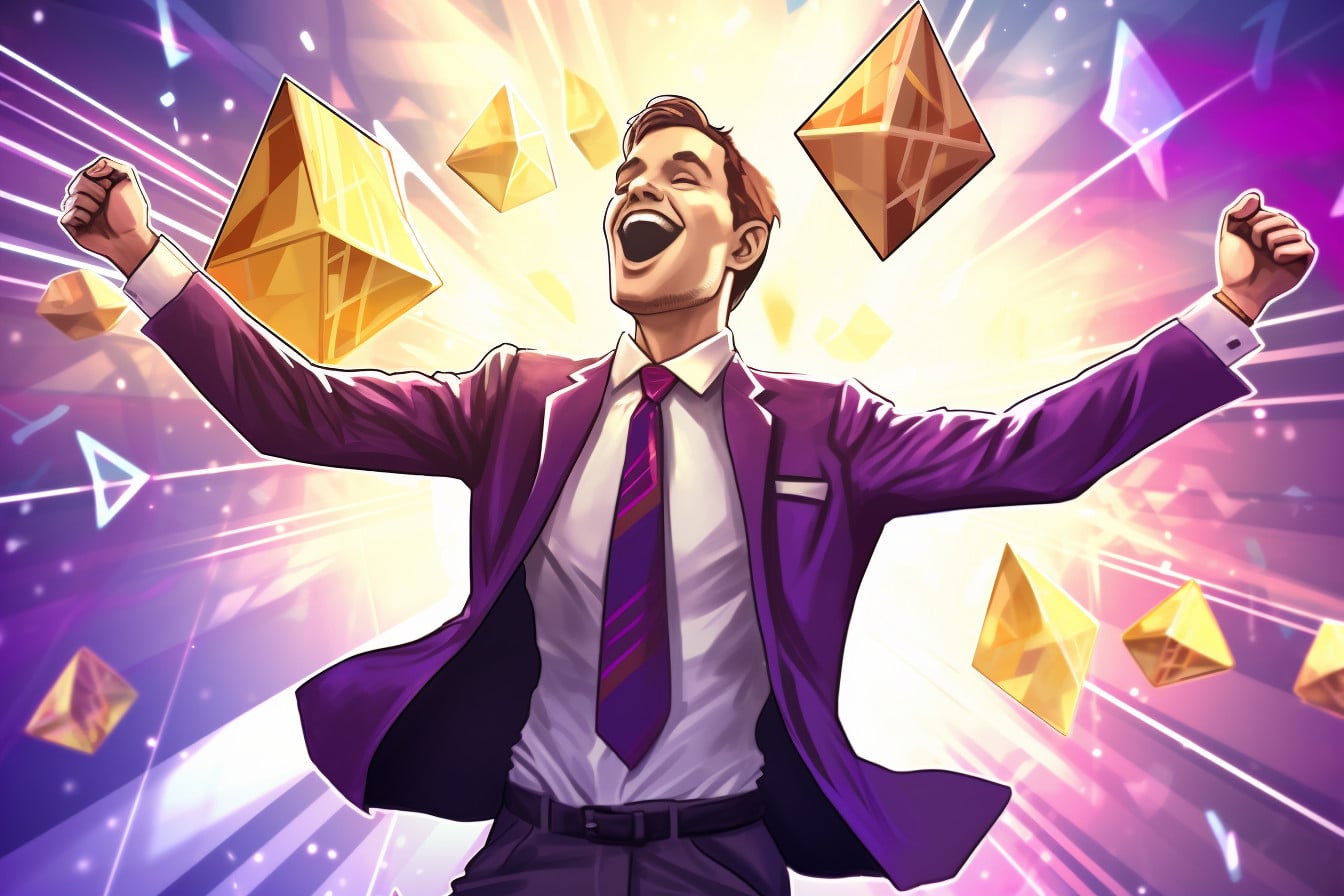 ether ethereum etf schválení oslava fond
