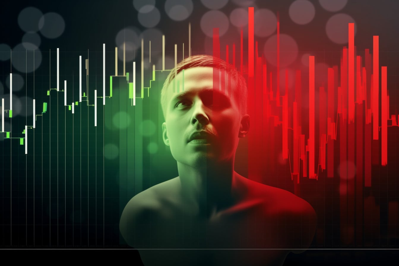 Analýza trading zelená červená