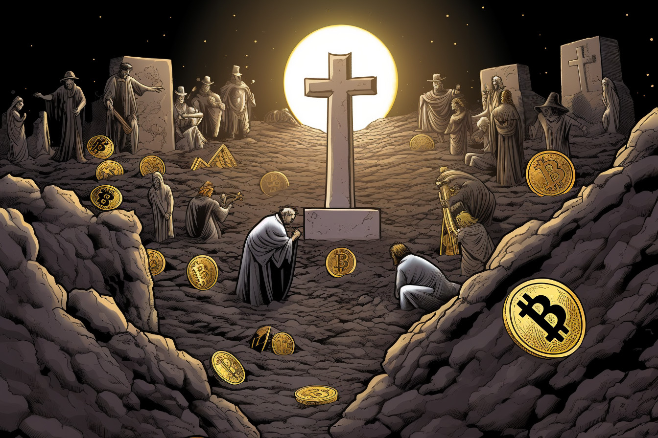 bitcoin deatch cross kurz cena pokles