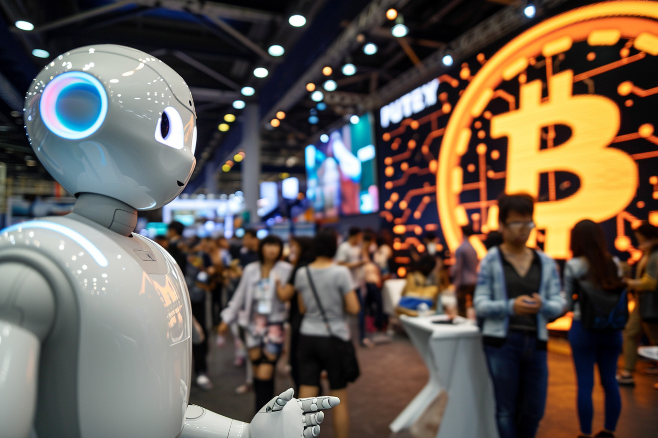 bitcoin ai umělá inteligence výstava lidi