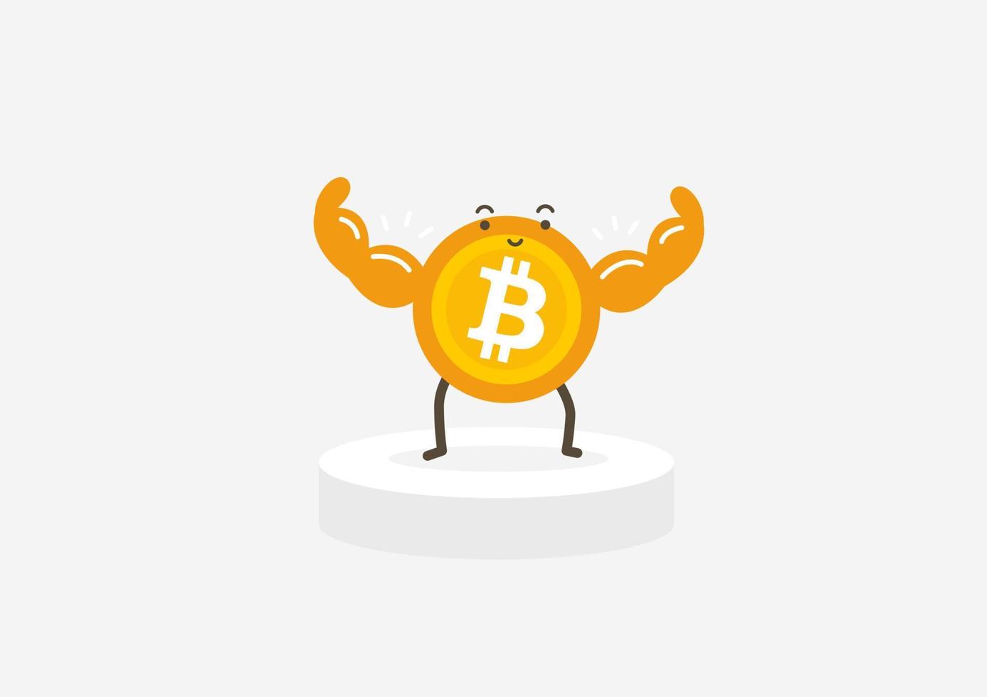 Bitcoin hodl silný btc postavička
