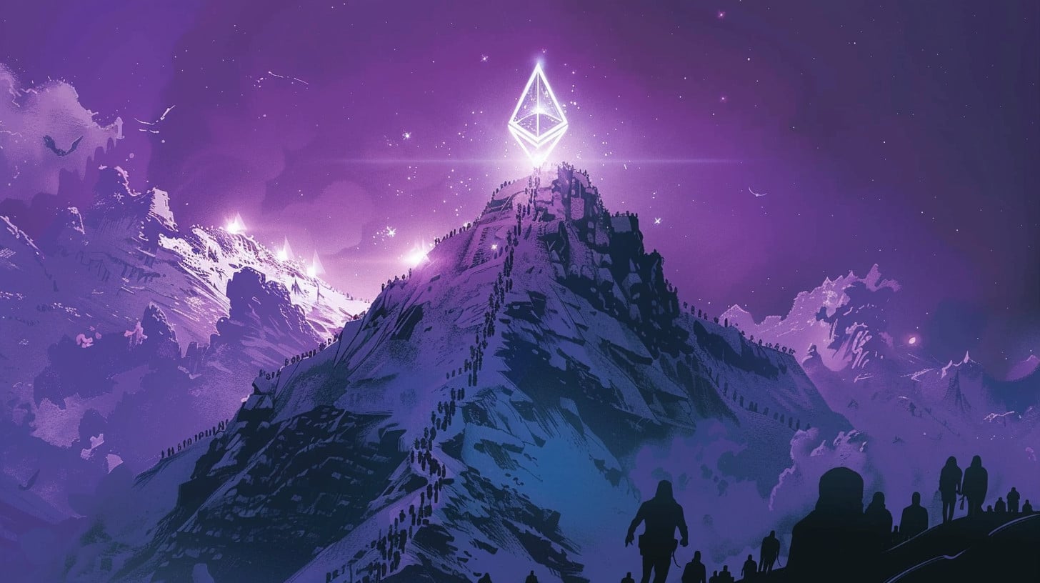 ethereum eth cena růst logo etf