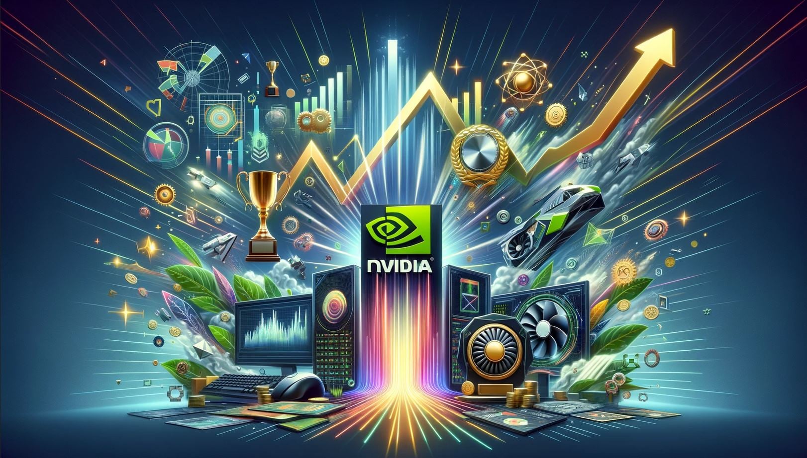 nvidia růst trzeb a ceny akcii