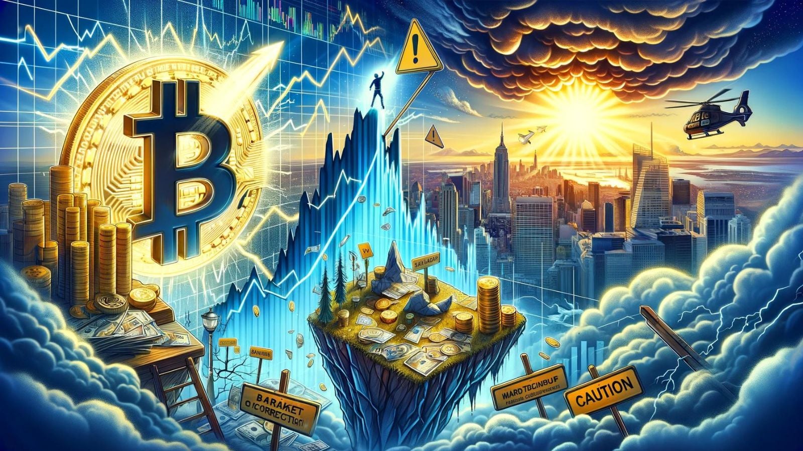 bitcoin trh korekce