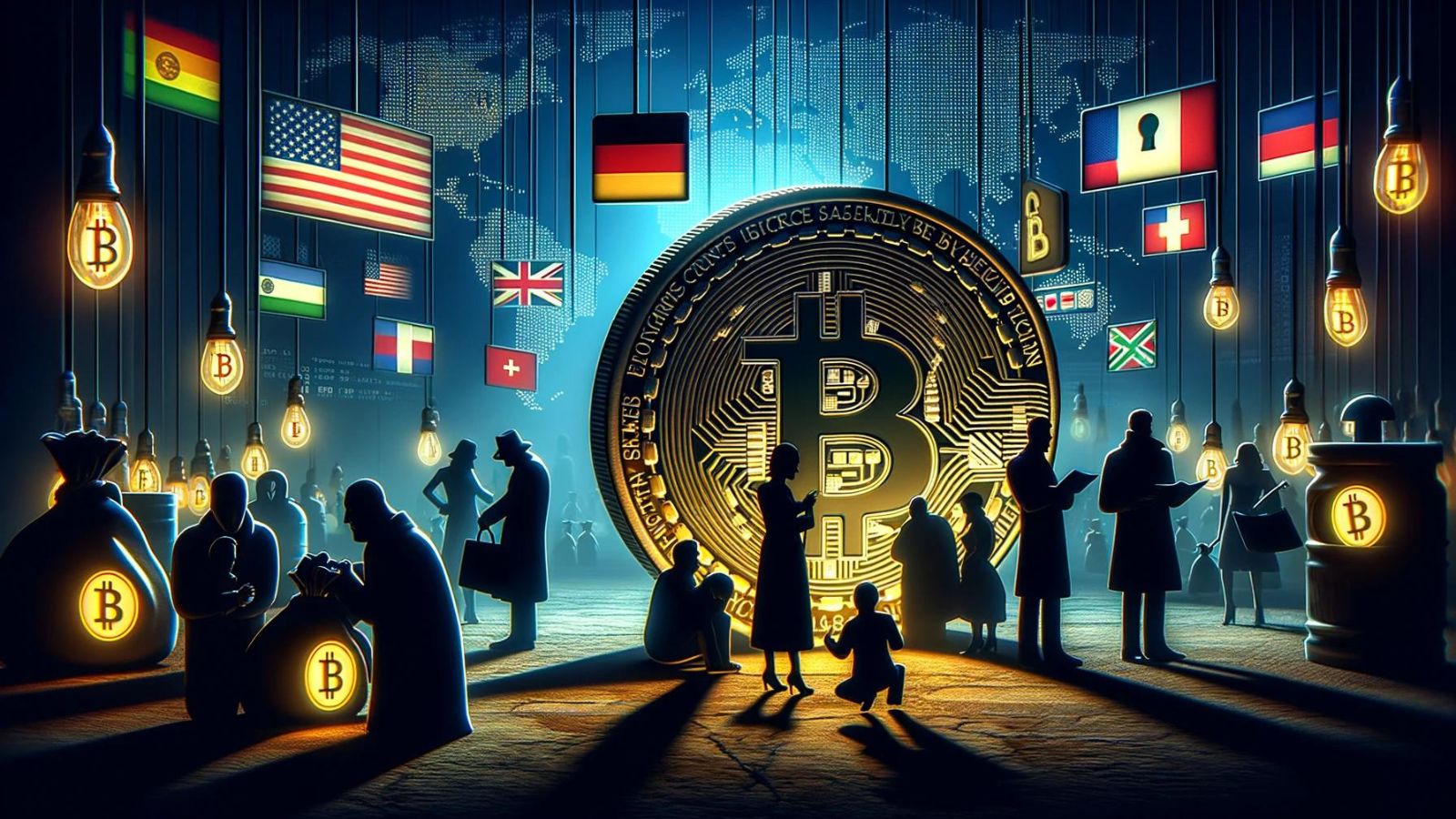 bitcoin btc centrální banky státy