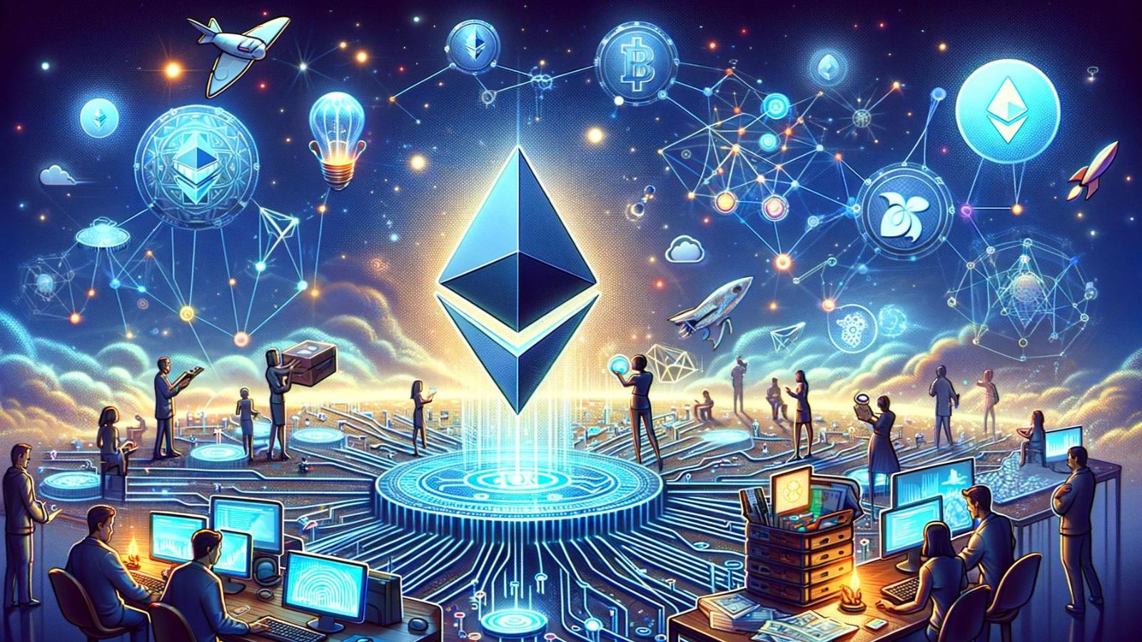 ethereum solana kryptoměny objem obchodování