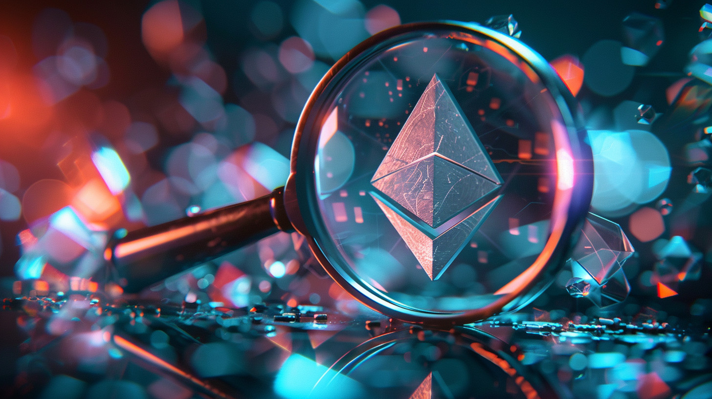 ethereum eth logo lupa cena etf spot sec zamítnutí