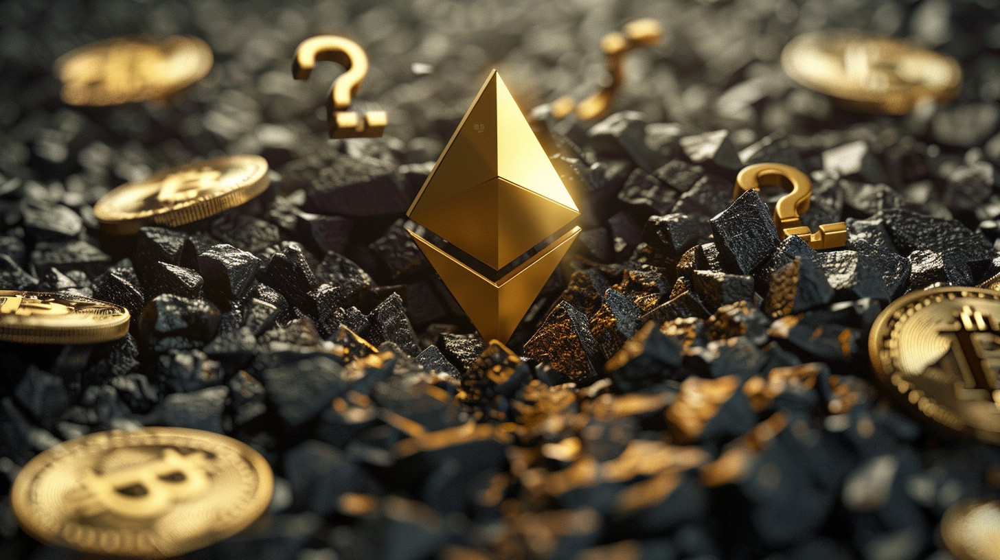 ethereum eth sec logo cenný papír bitcoin otazník logo