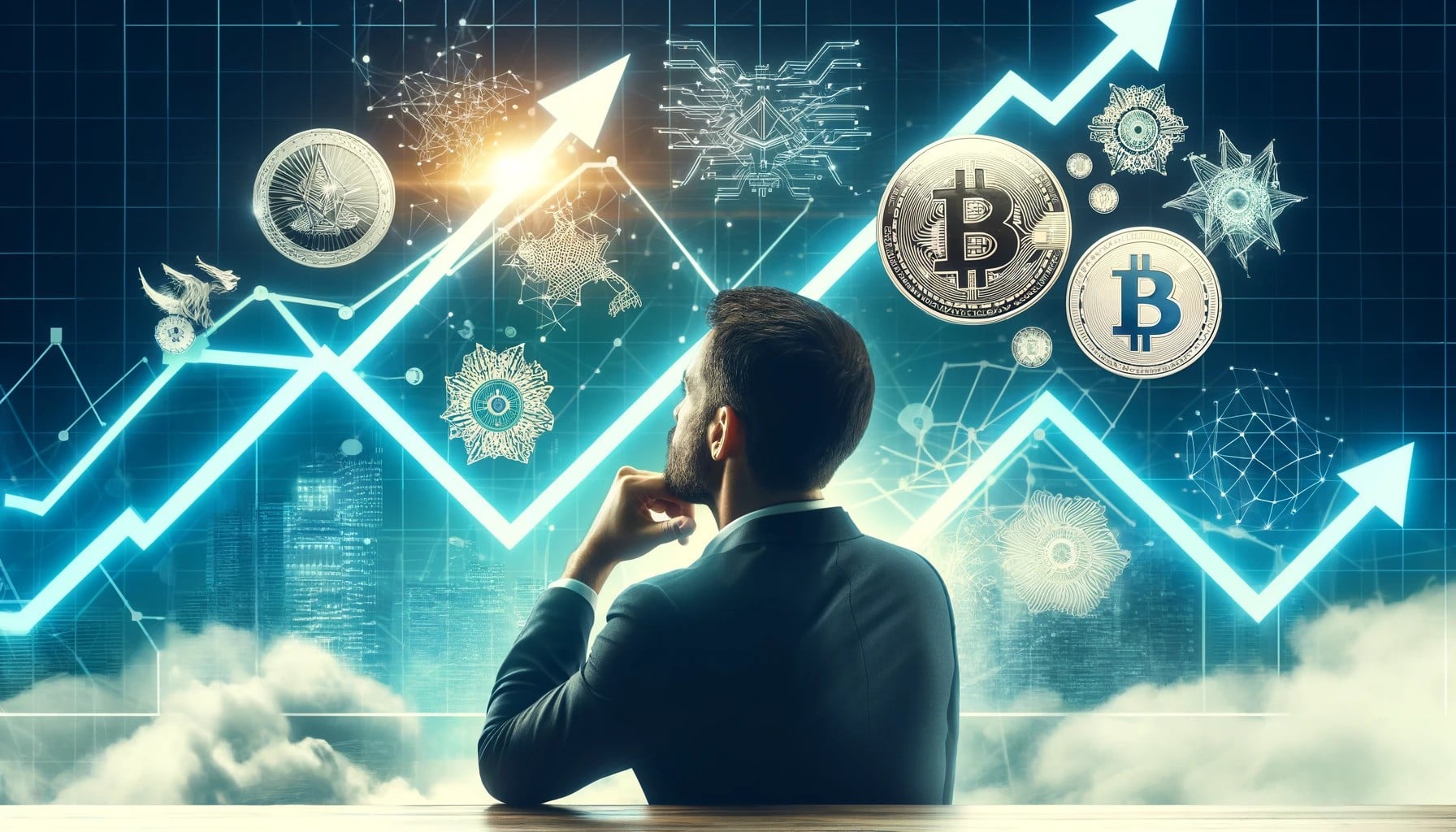 investor graf kryptoměny