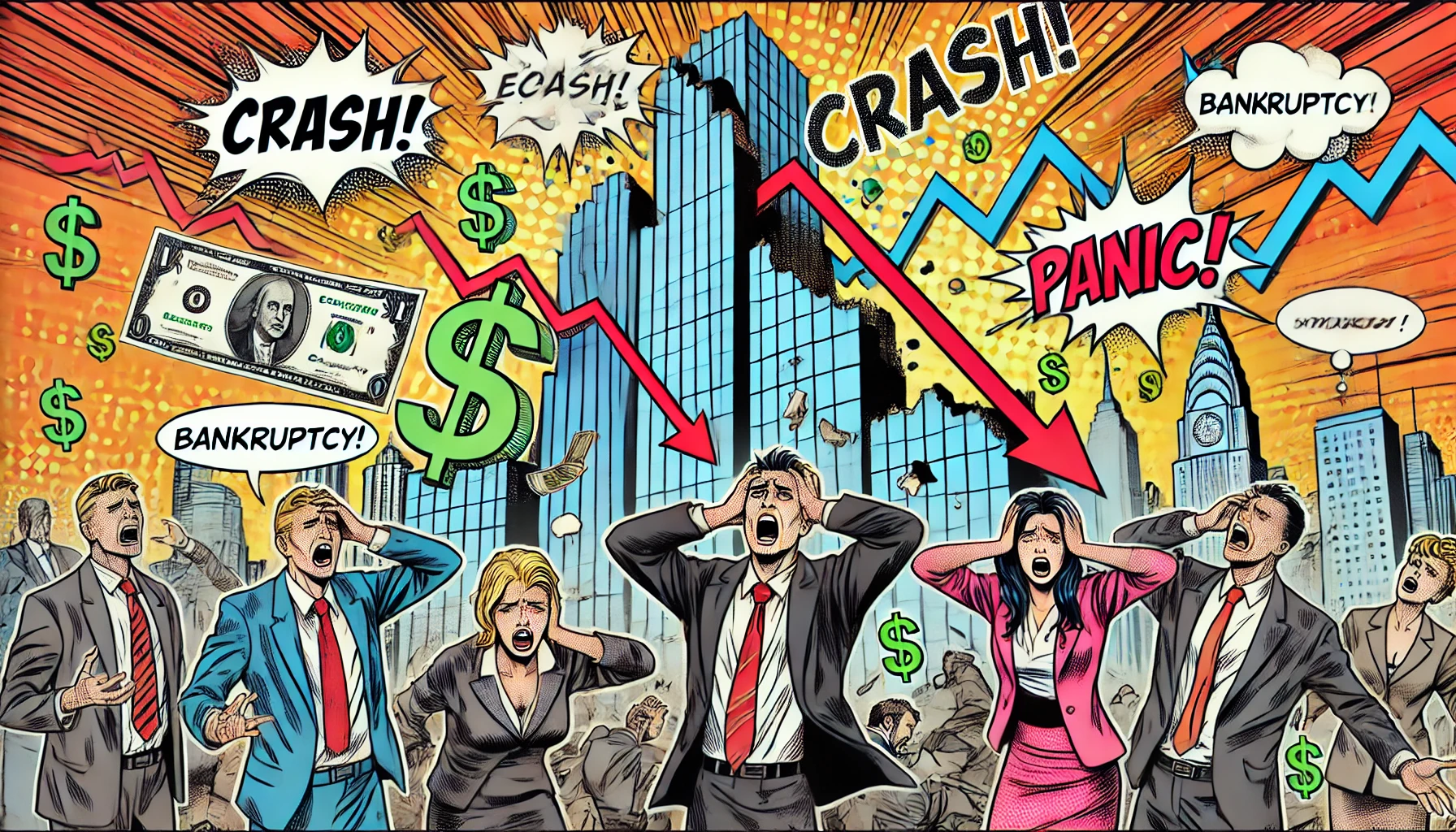 krize bankrot usa recese