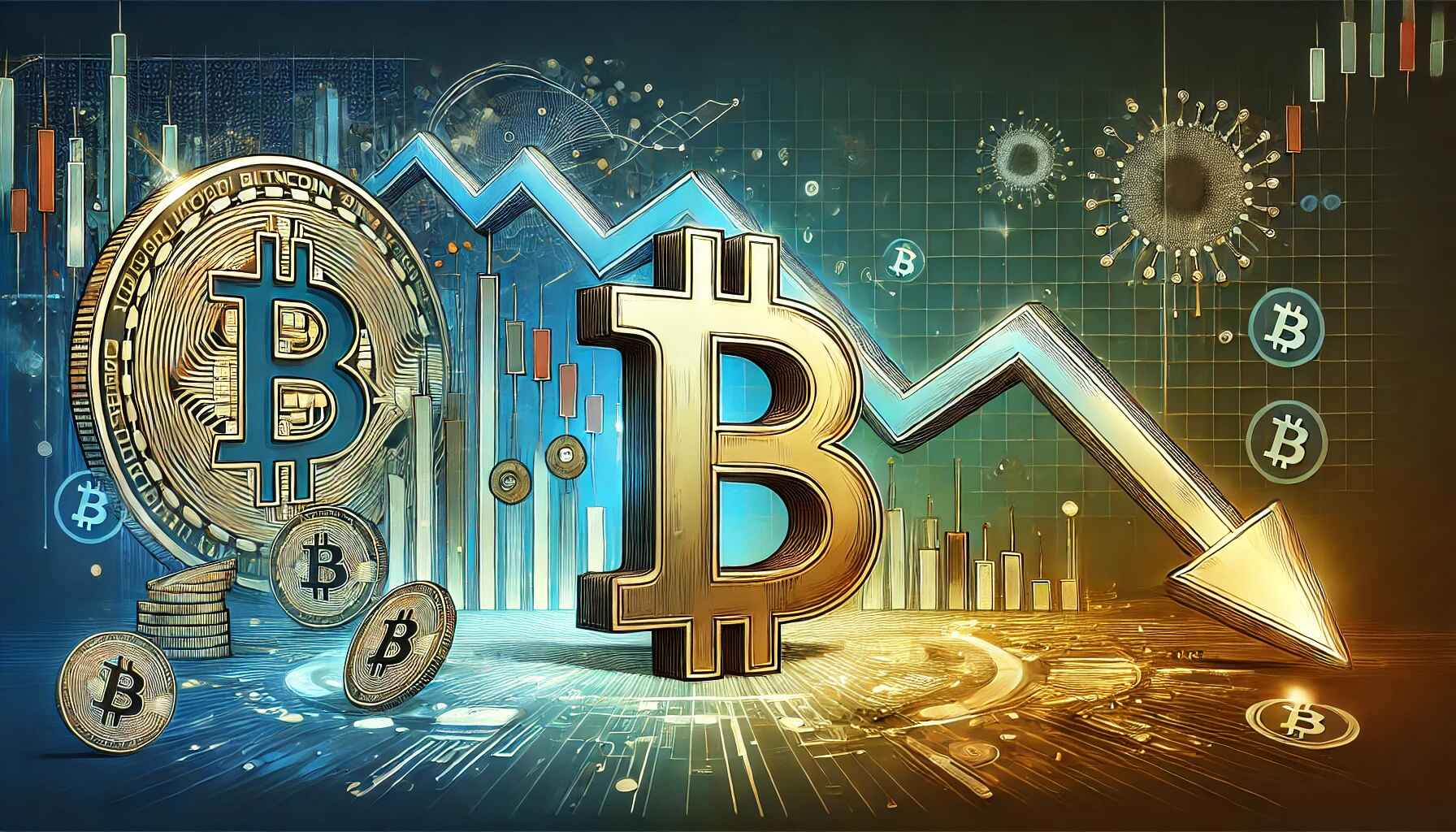 bitcoin graf mince dalle