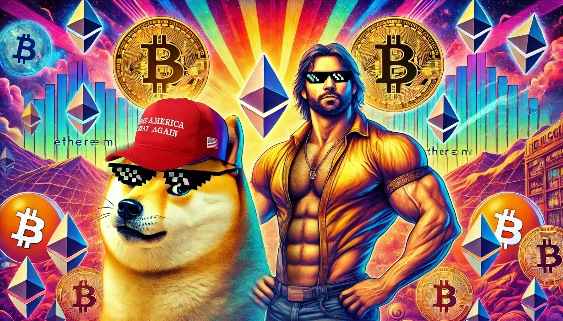 doge, maga, chad, mince, bitcoin