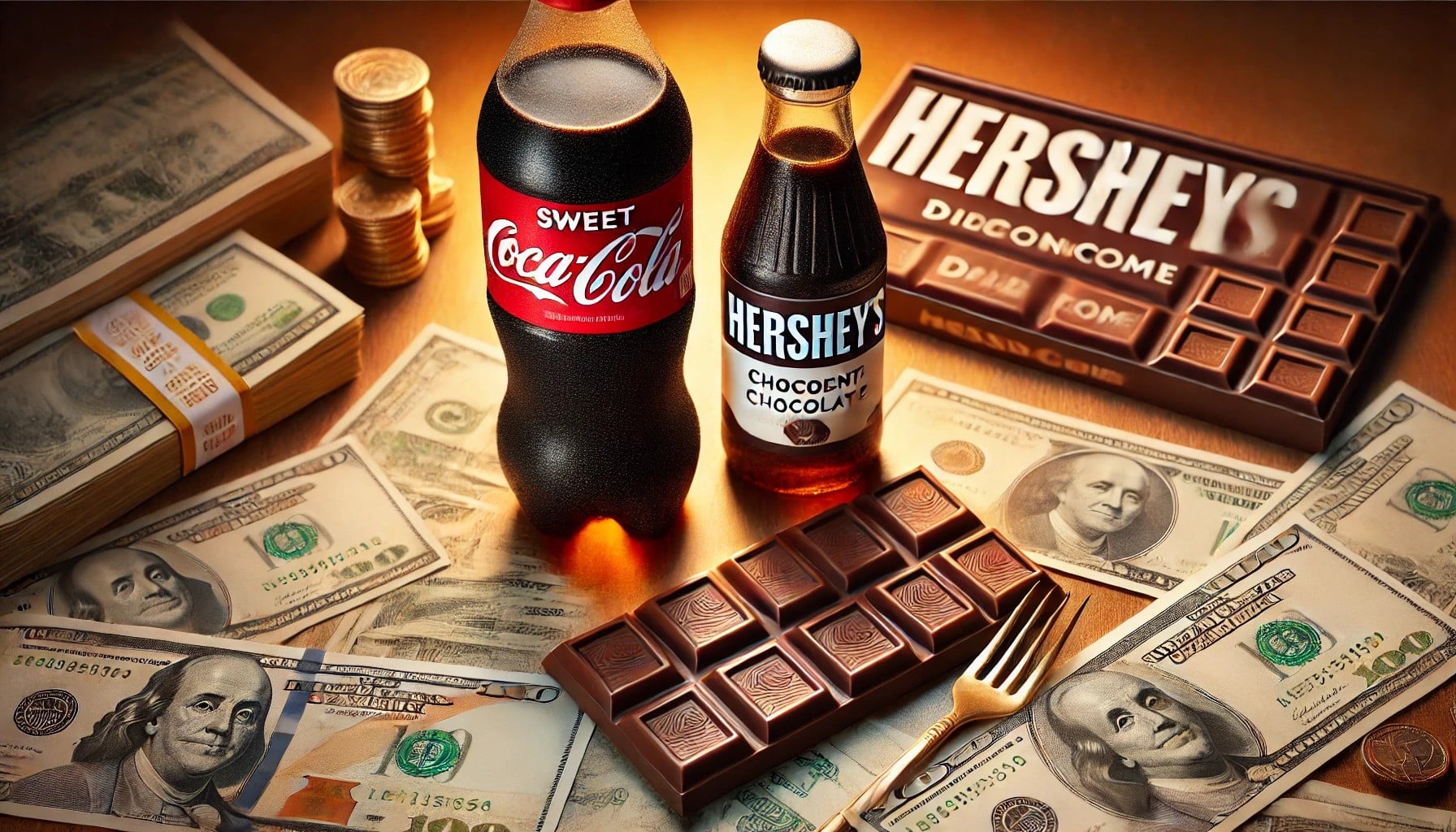 coca cola dividendy hershey dalle