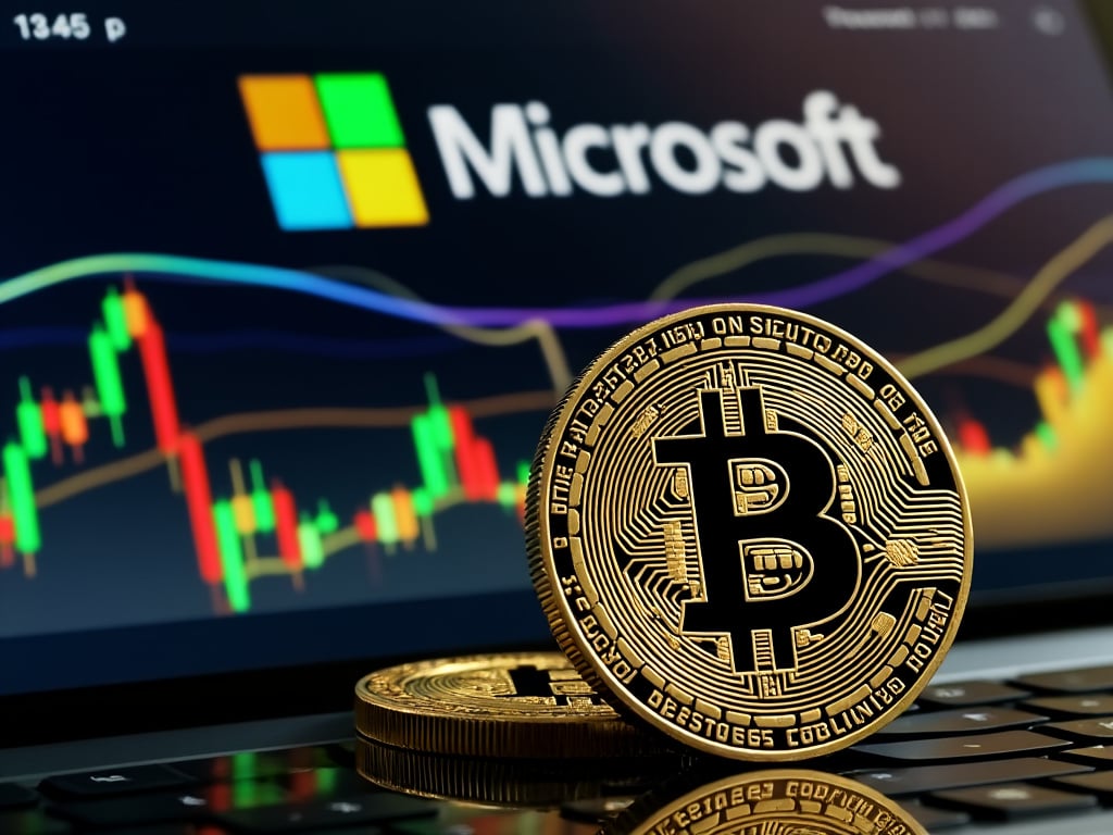 Microsoft a bitcoin