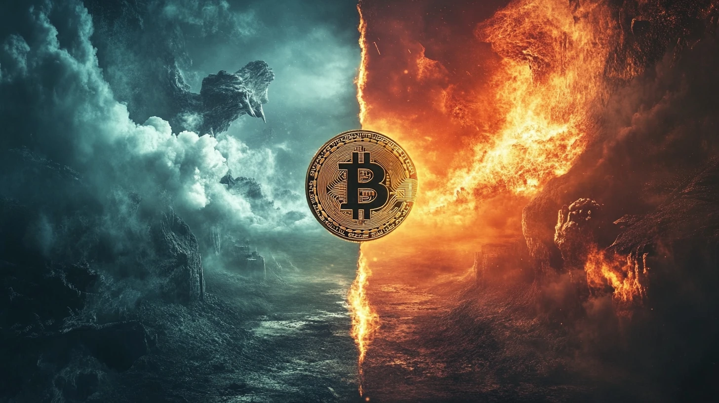 Bitcoin vzrostl na 107 000 dolarů, ale vytvořil signál k poklesu. Saylor je časovaná bomba