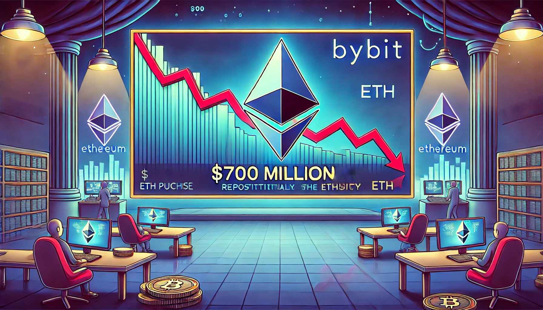 bybit, eth, pád