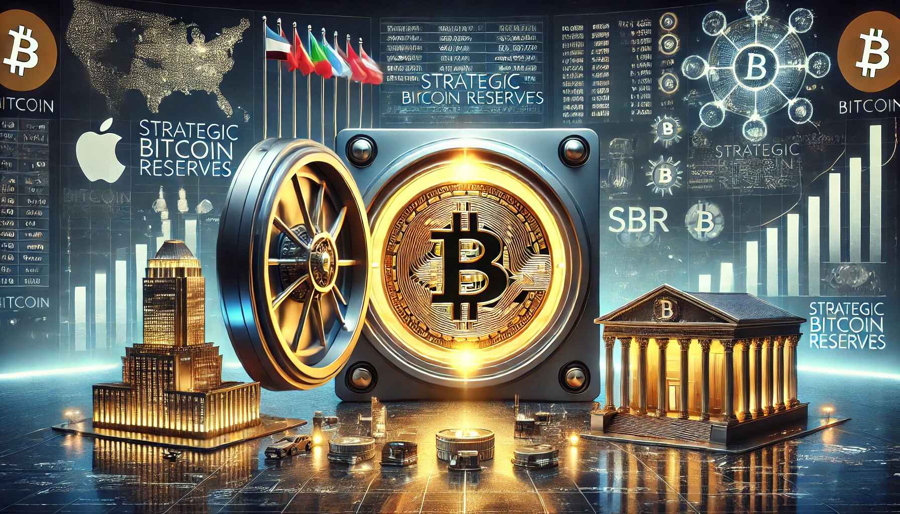 bitcoin, rezerva, trezor, národy