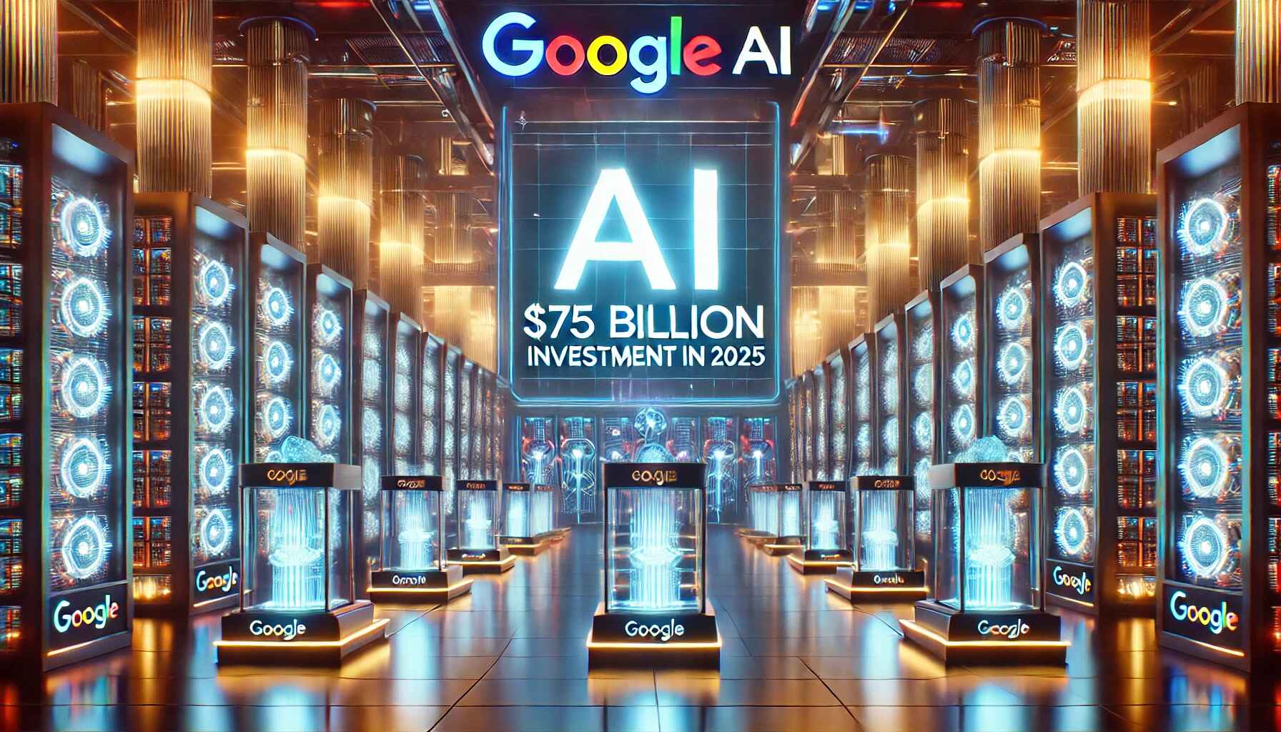 google, ai, investment, servers