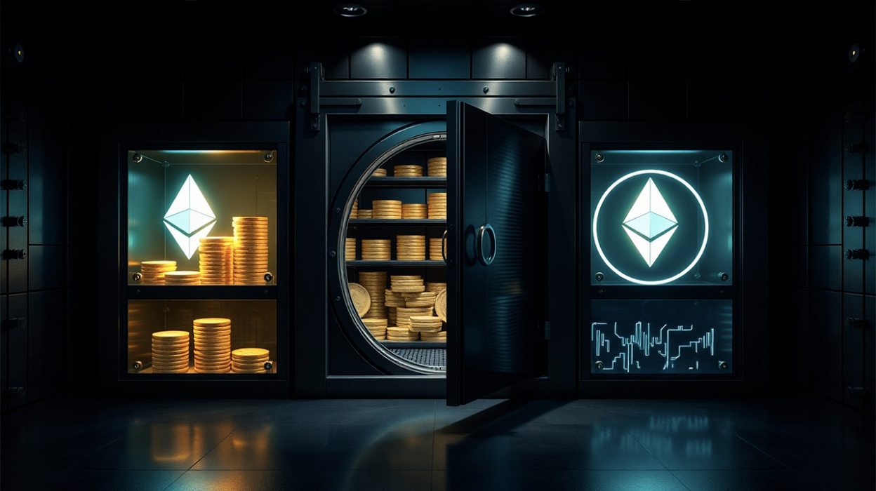 Tržní kapitalizace Etherea a transakce stoupají