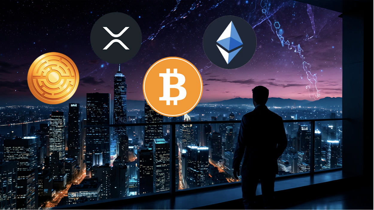 Krypto vlna na obzoru: ETH, BTC, XRP, MTAUR připraveny na růst