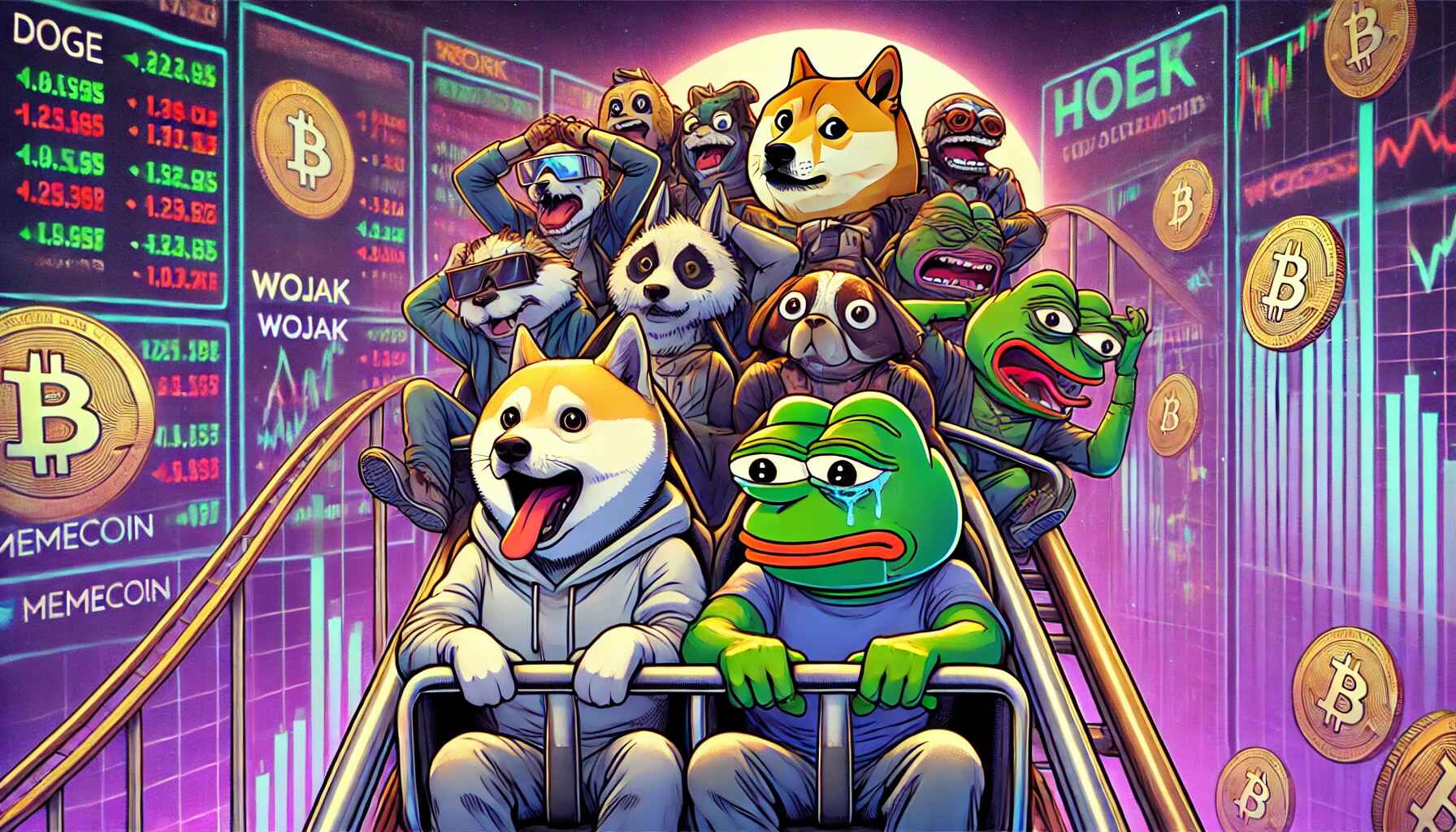 pepe, doge, memecoiny