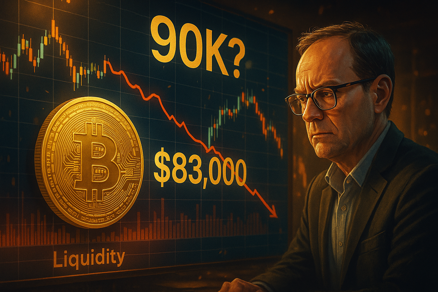 bitcoin, 90k, likvidita