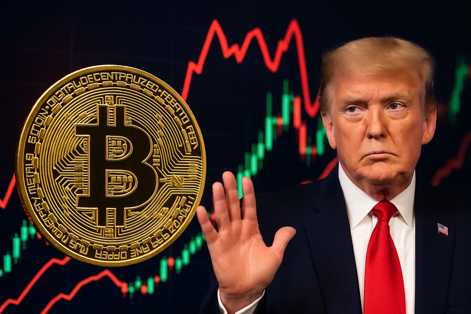 donald trump bitcoin dalle