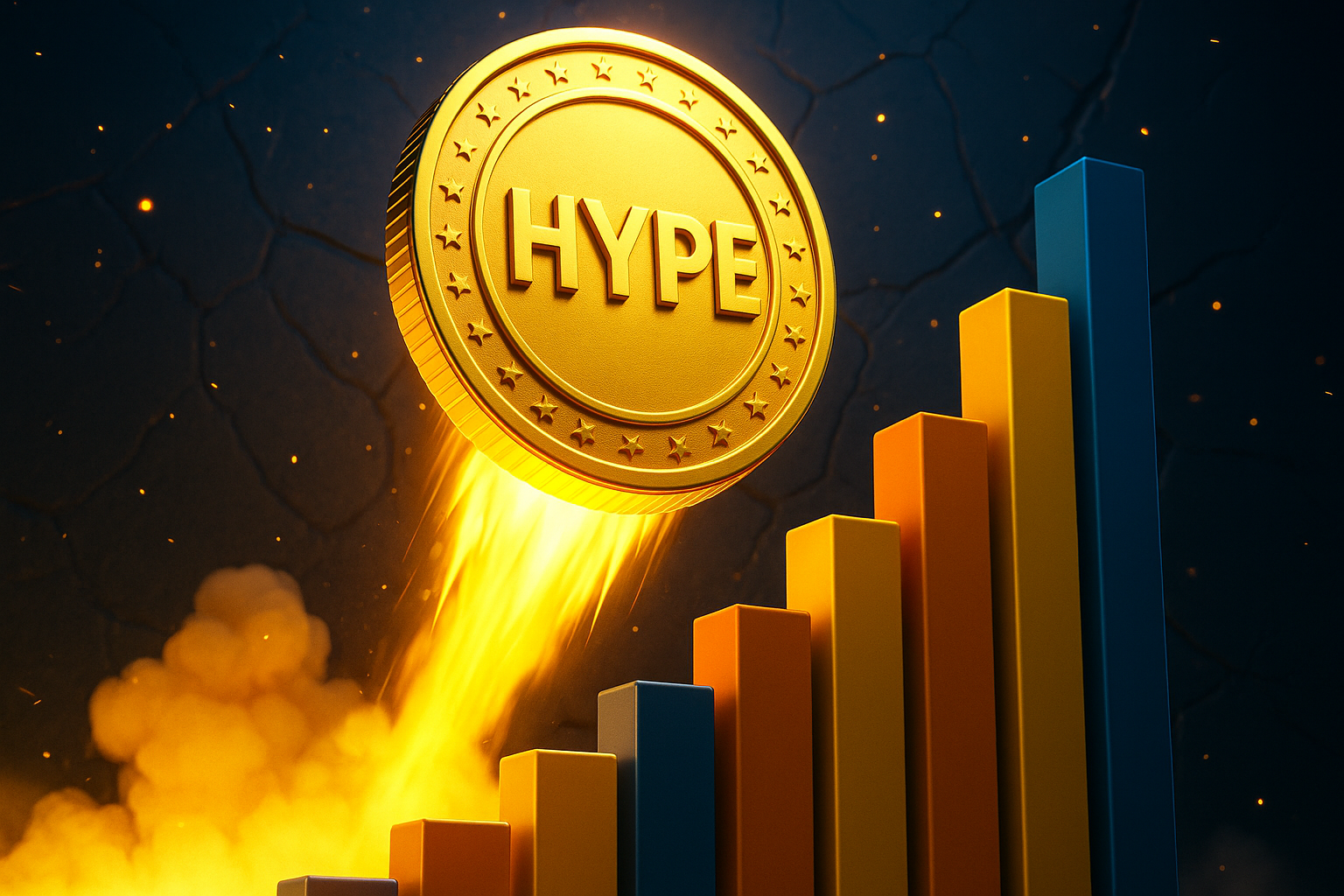hype, token, mince, růst