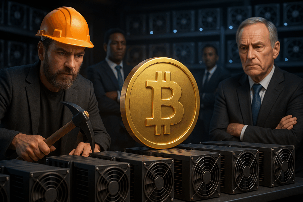 Těřari Bitcoinu diverzifikují do AI infrastruktury