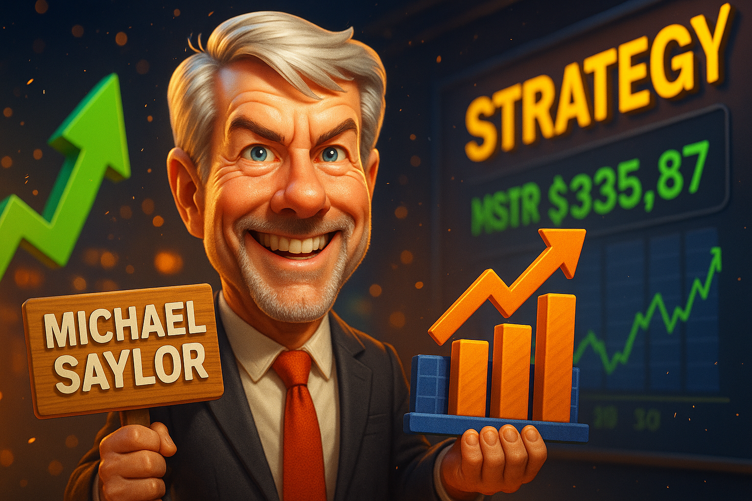 Michael, Saylor, Strategy, Bloomberg 500