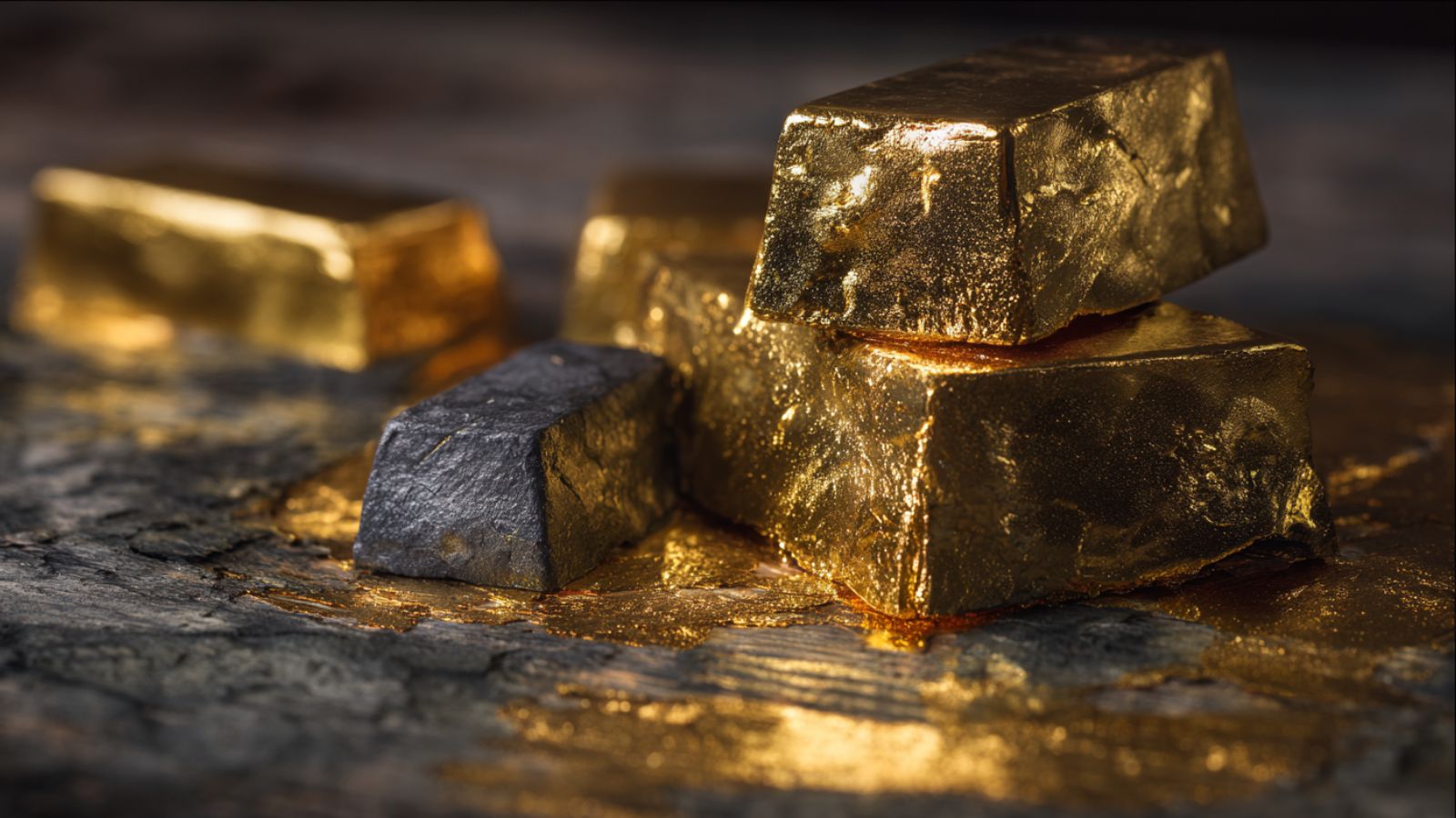 Fondy prodávají zlato a způsobují pokles, tvrdí Bank of America