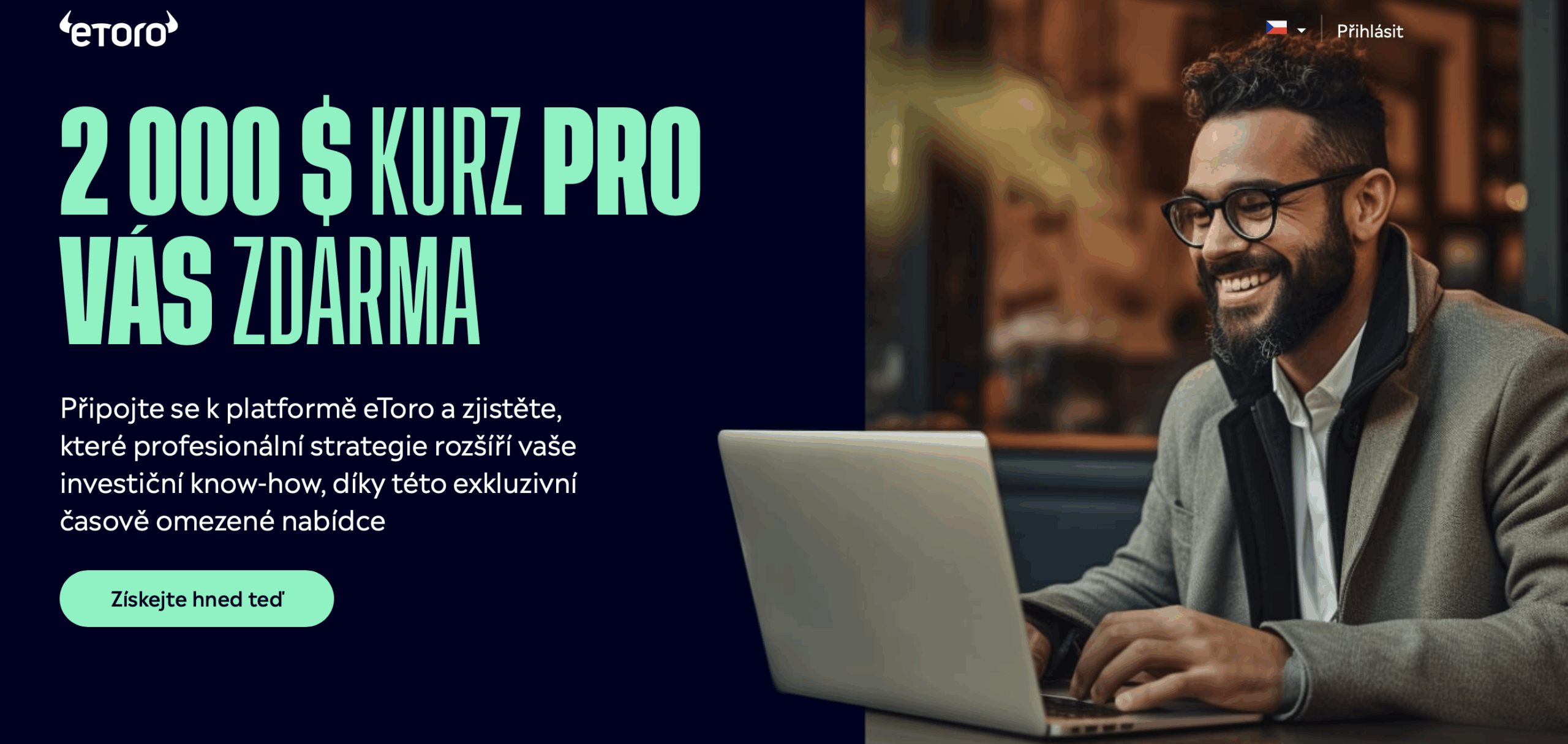 Exkluzivně: Vyzvedněte si kurz obchodování v hodnotě 40 000 Kč zdarma